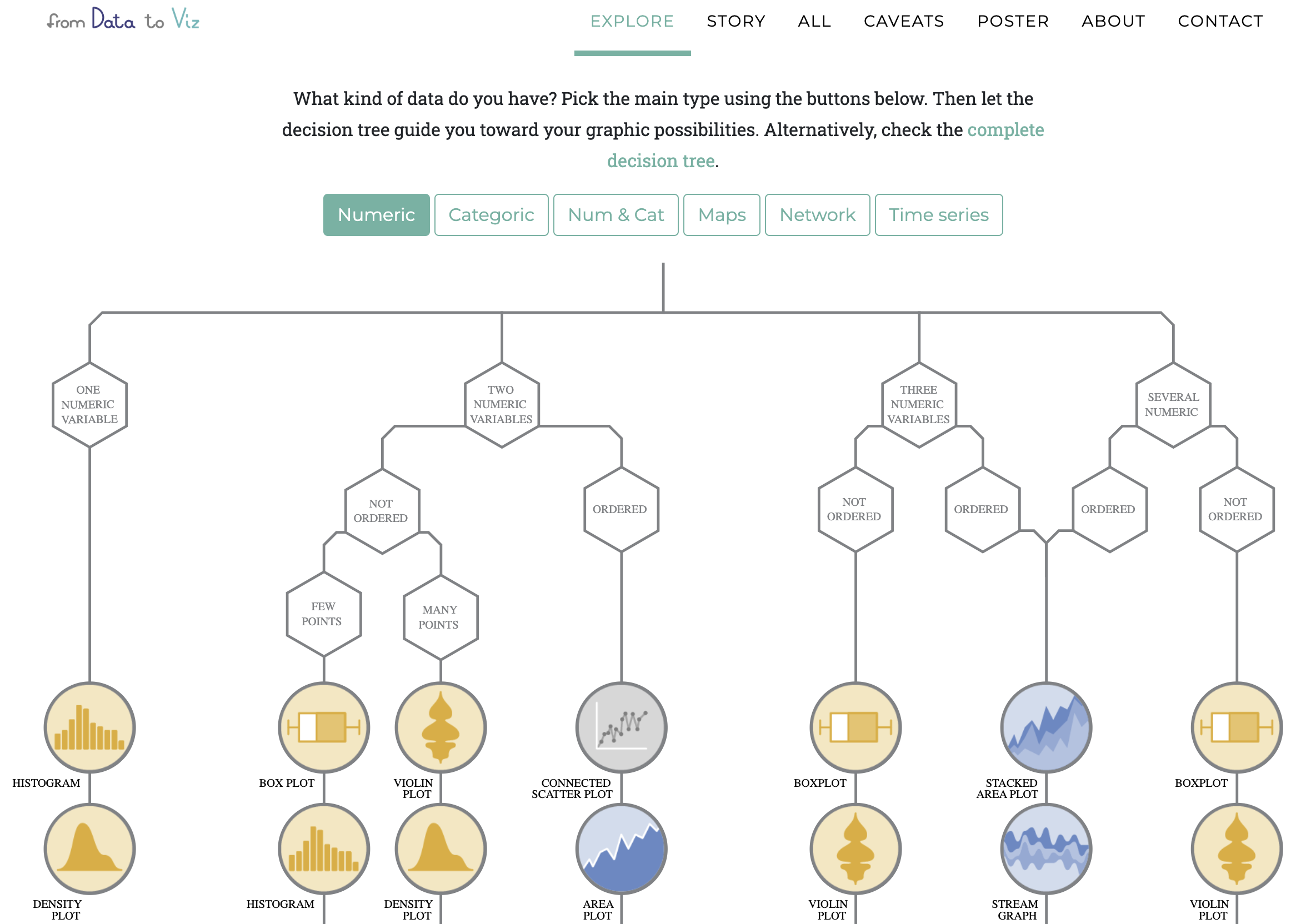 Data to Viz screenshot