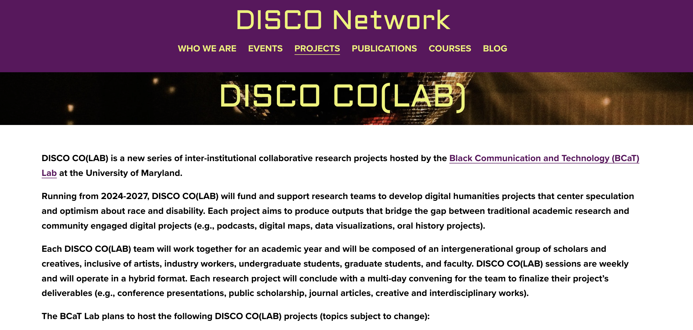 Disco CoLab screenshot