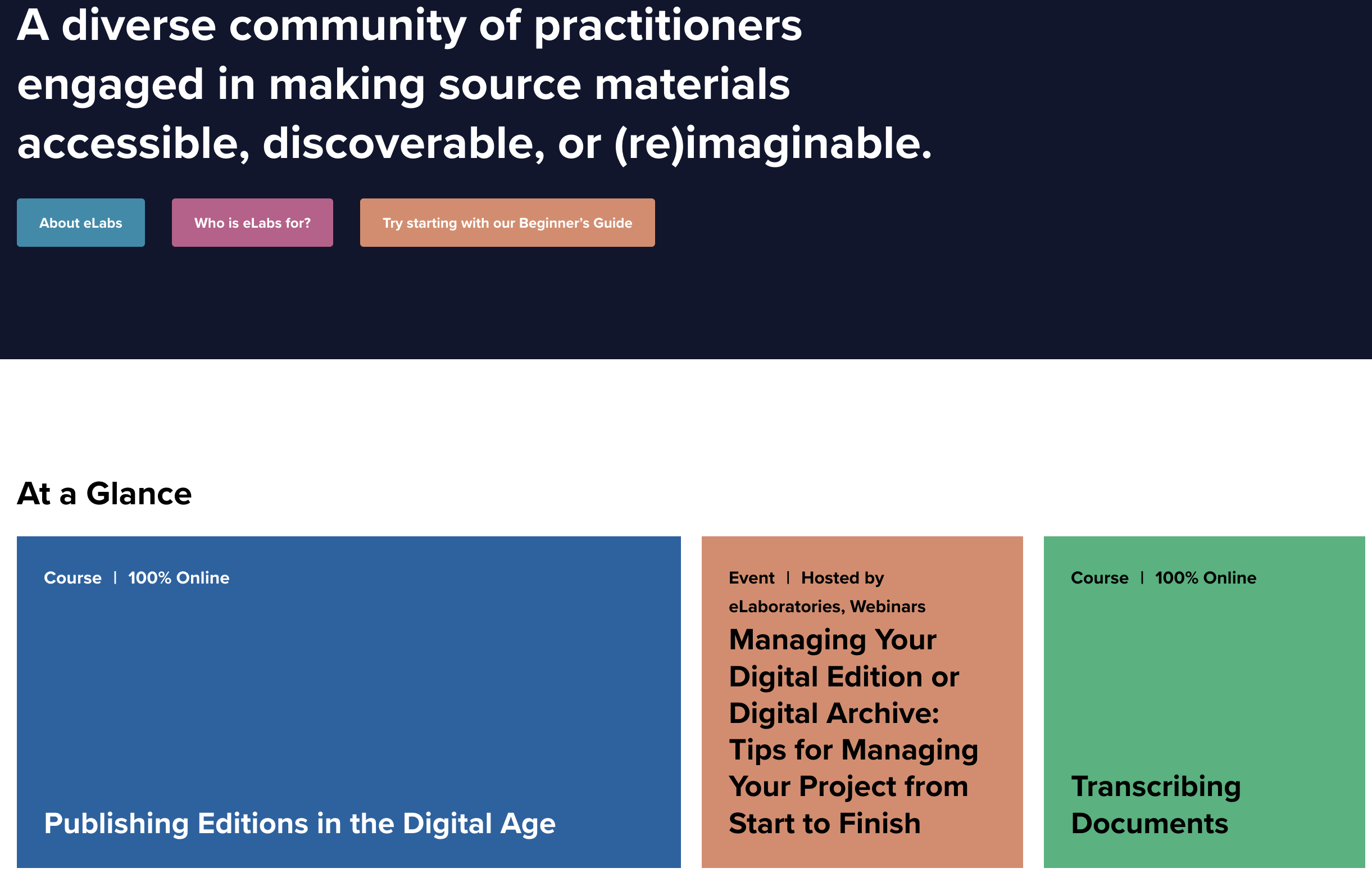 eLaboratories screenshot