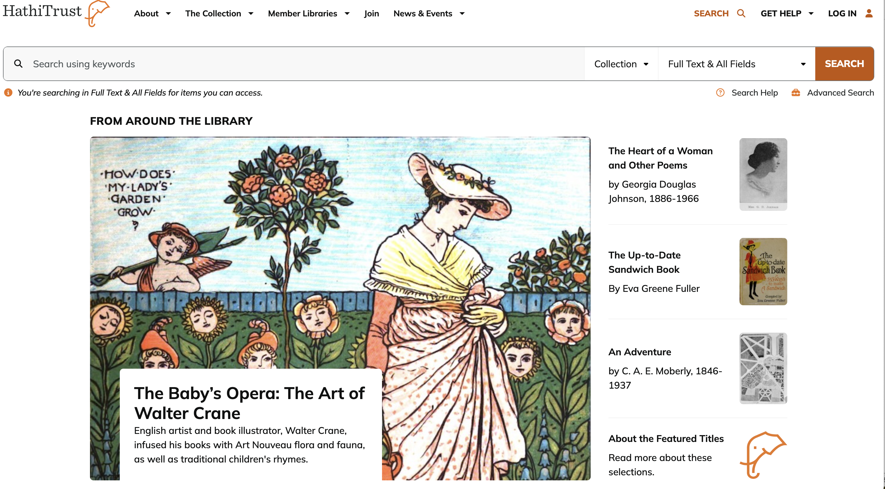 Hathitrust screenshot