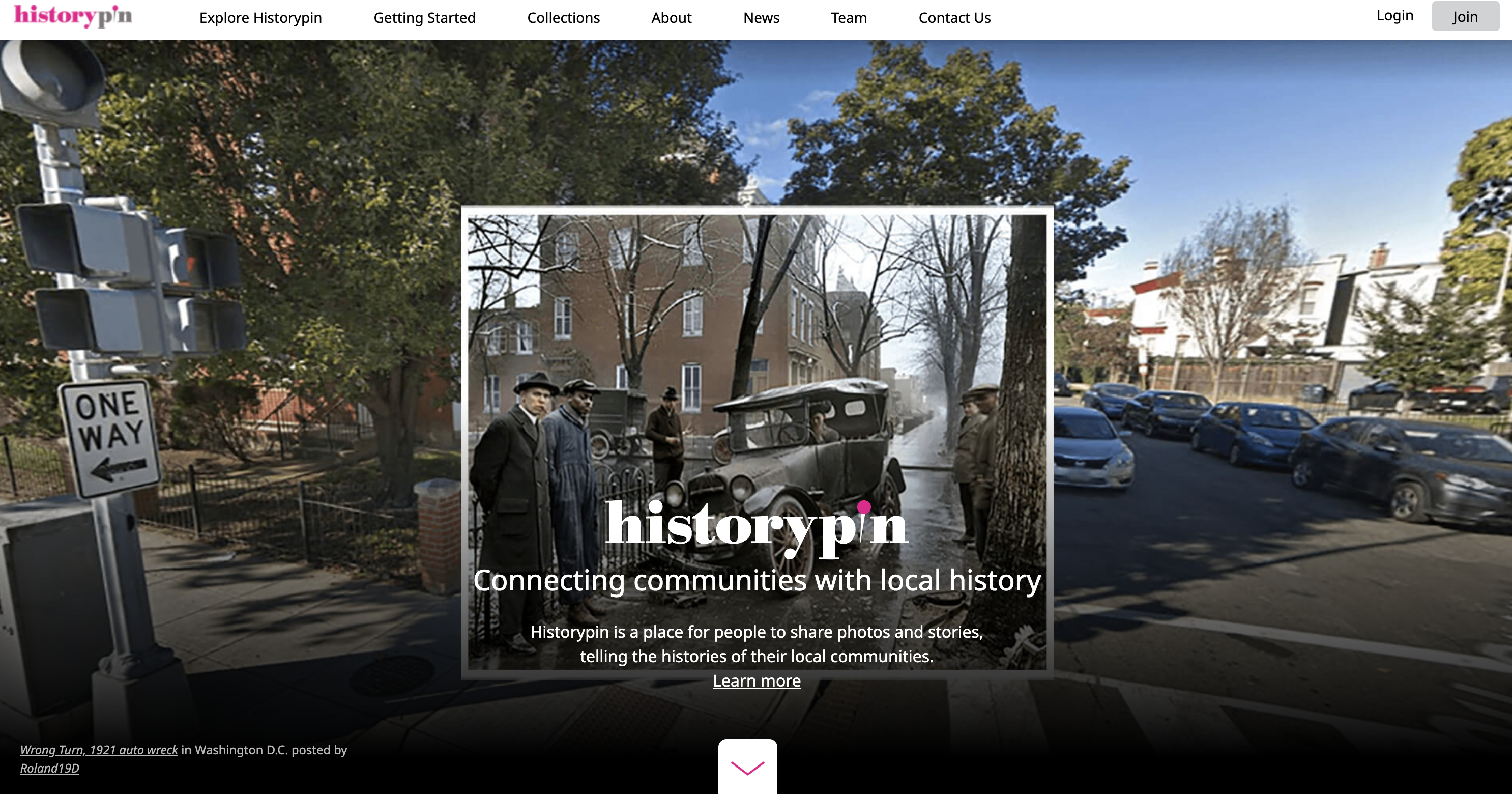 History Pin screenshot