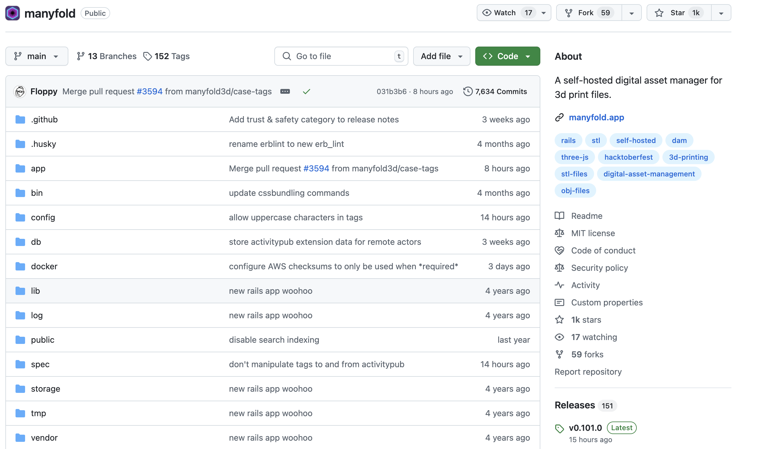 Manyfold 3D screenshot