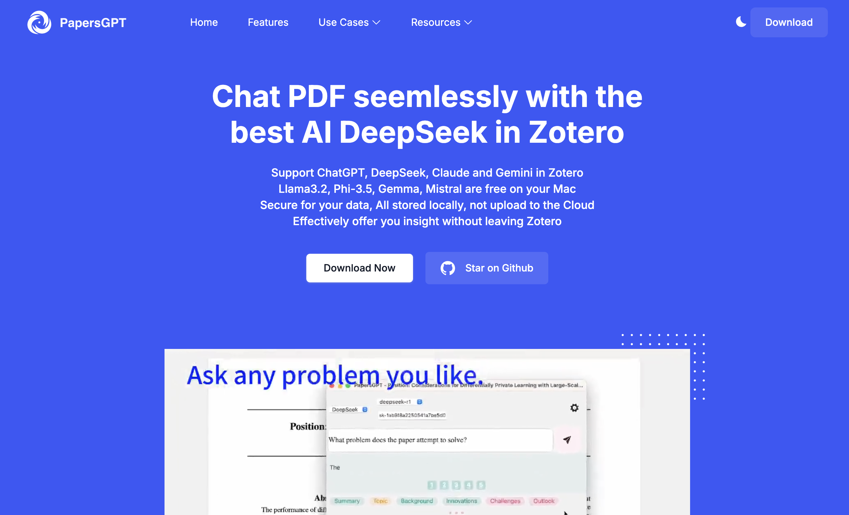 PapersGPT screenshot