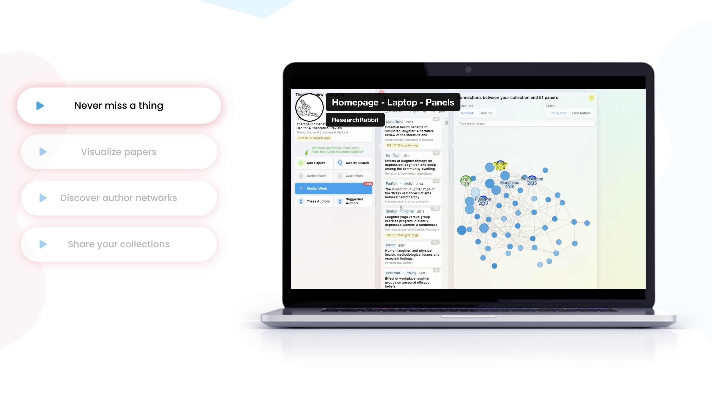 Research Rabbit screenshot