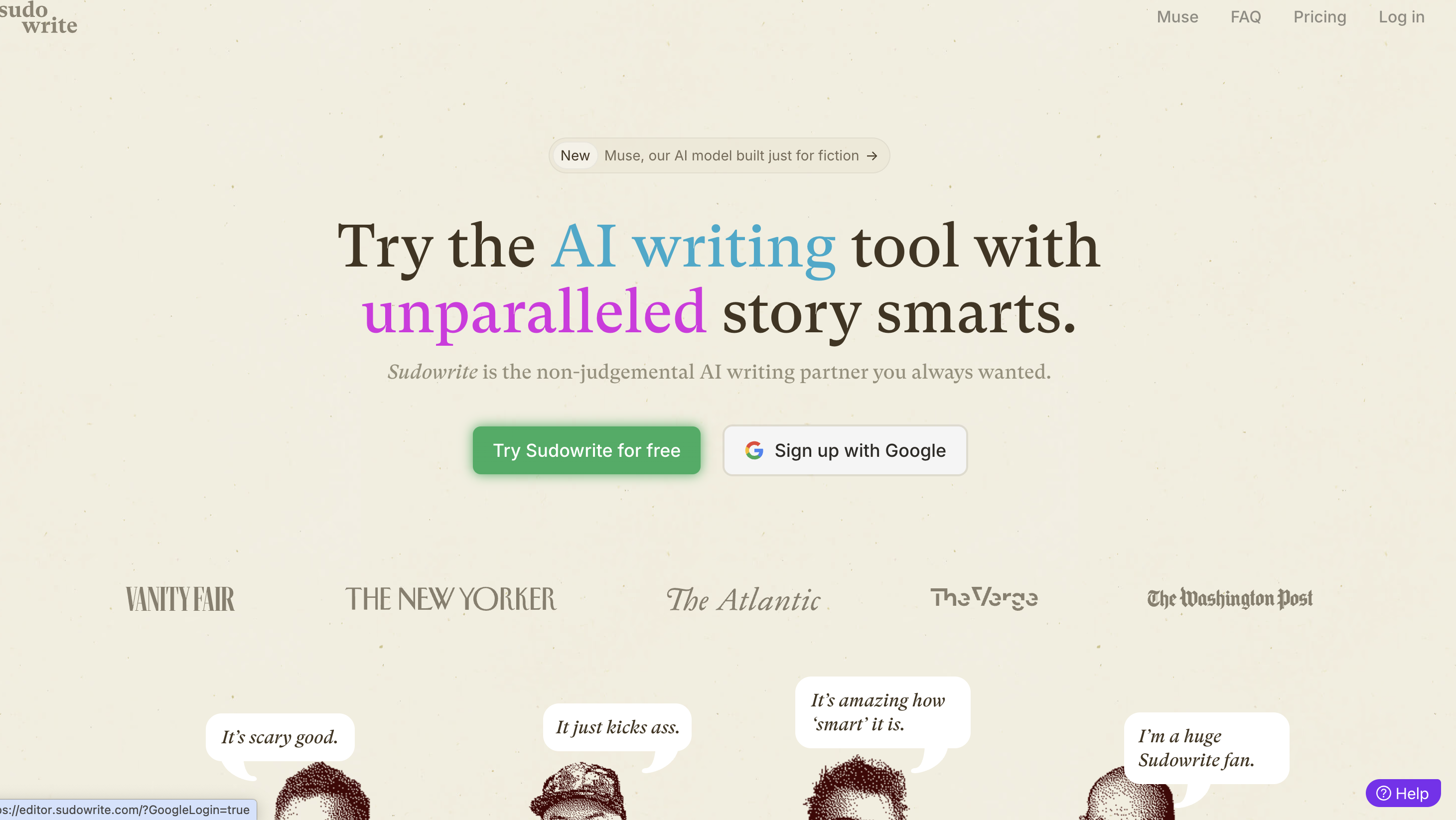SudoWrite screenshot