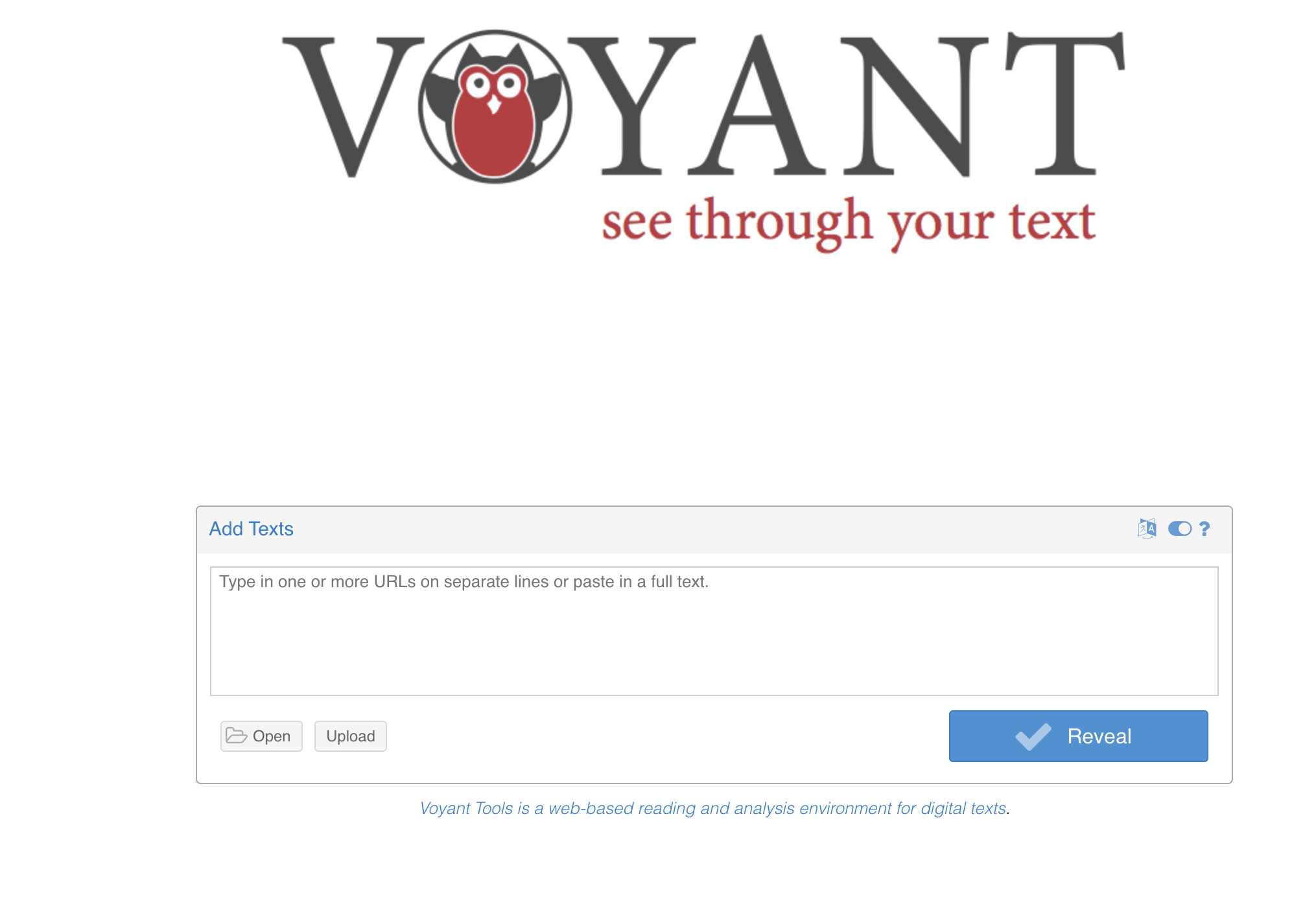 Voyant screenshot