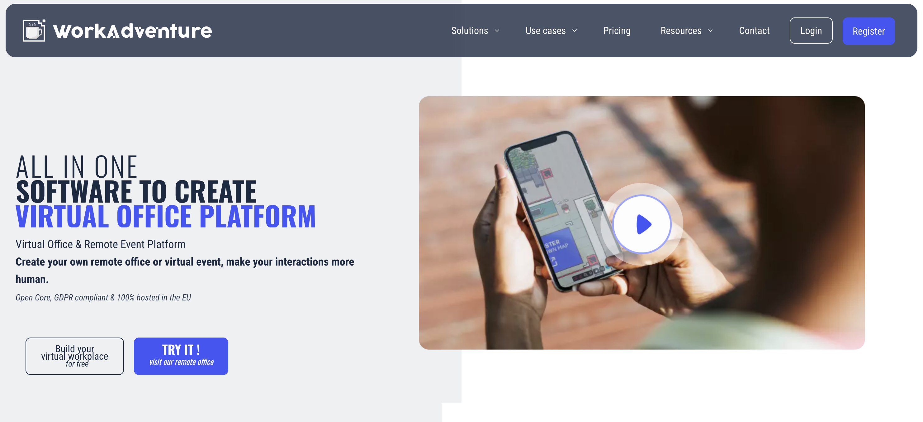 Work Adventure screenshot
